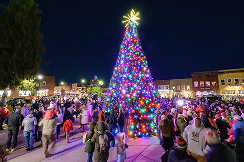 Christmas Tree Lighting Ceremony Hendersonville NC