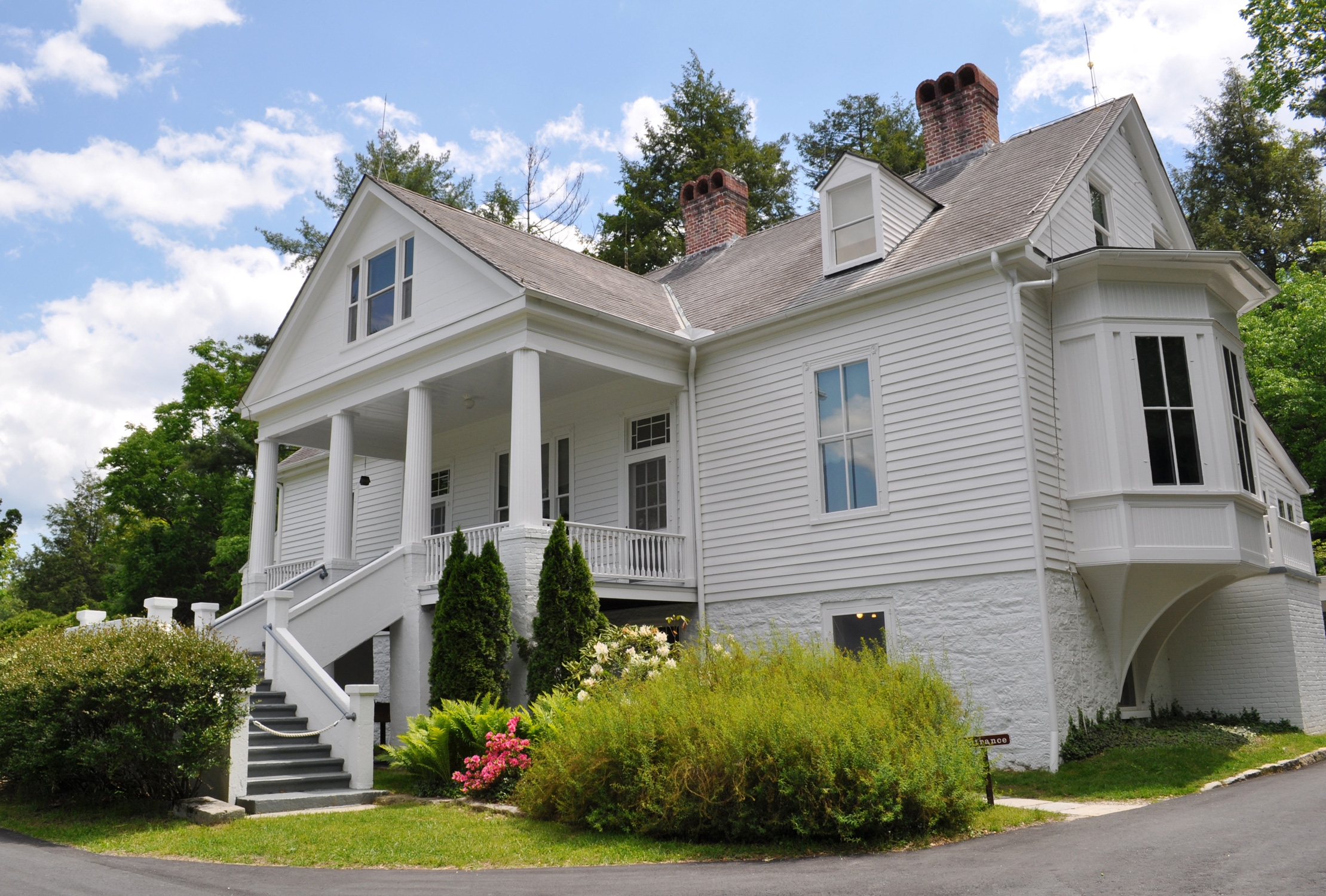 historic white home
